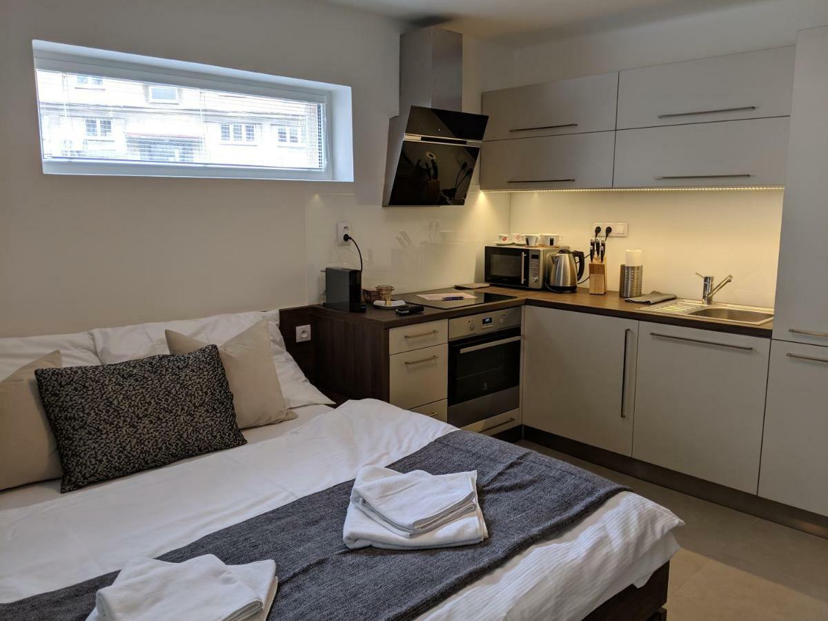 Ap10 - Apartments 4U Brezinova "Overnight Simply" Hradec Králové 外观 照片